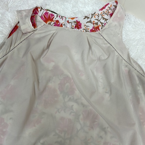 Sigrid Olsen Floral Lined Sleeveless Dress - Picture 11 of 12